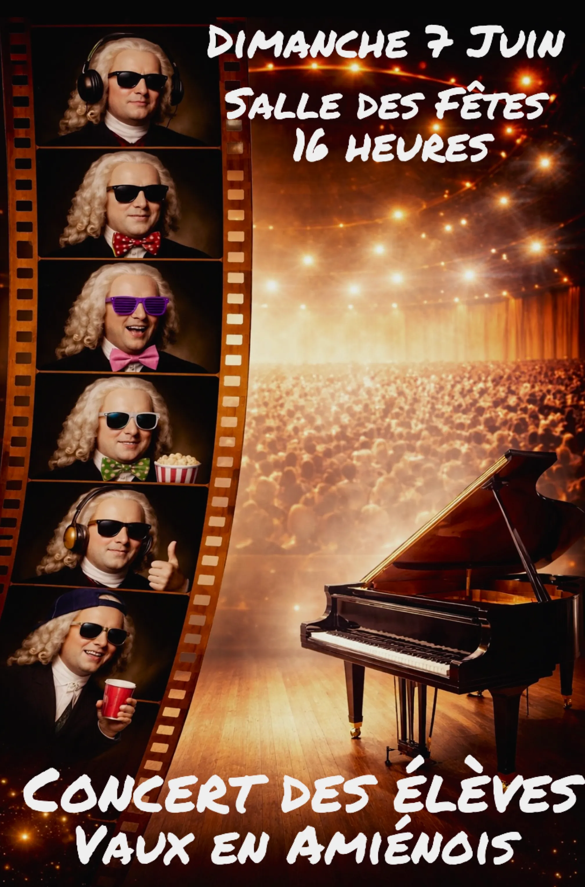 Concert des élèves à Amiens