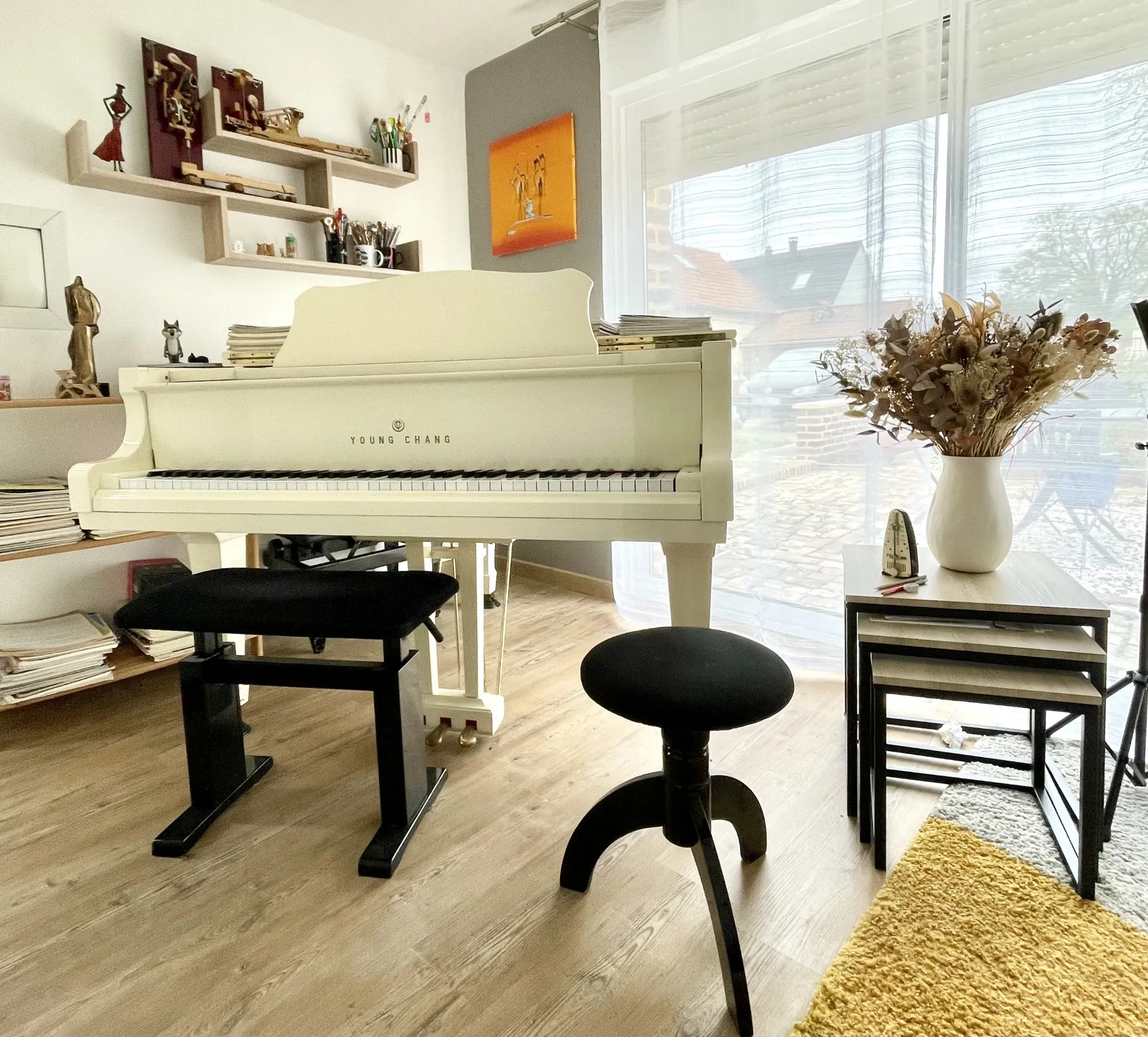 Salle de cours de piano à Amiens
